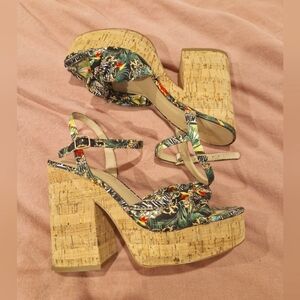 High heels jungle summer by Aldo size 38.5
